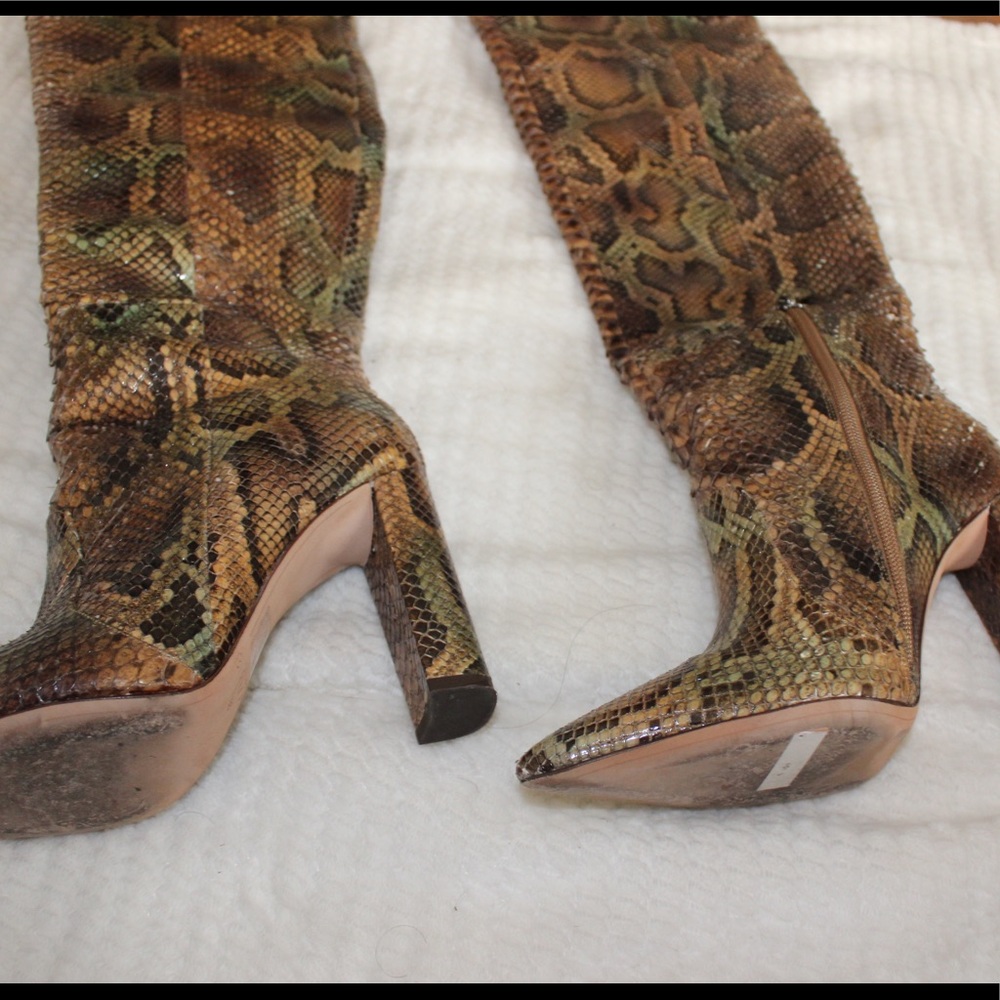 Alexandre Birman real snakeskin boots - Picture 10 of 12